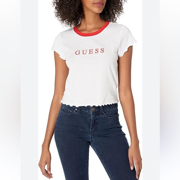 Guess Tops - Guess Lettuce Edge Baby Tee